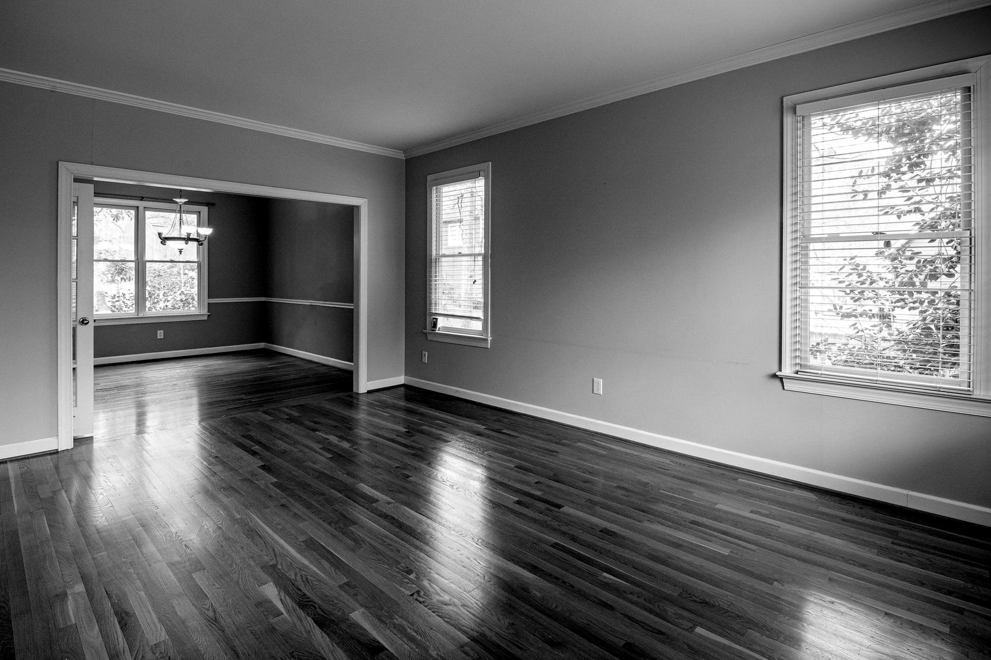 Dining room before